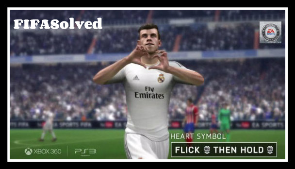Gareth Bale Heart Celebration FIFA 14