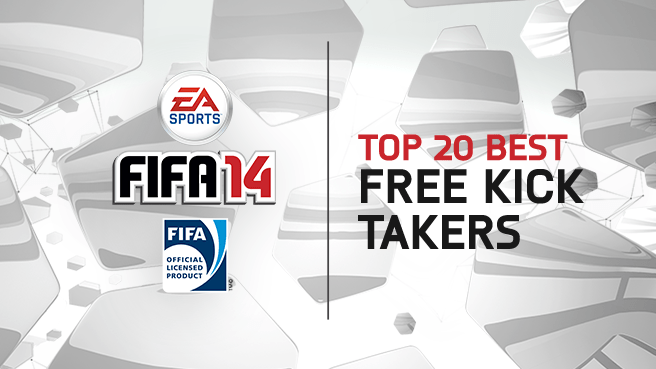 Top 20 Best FK Takers FIFA 14