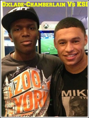Oxlade-Chamberlain KSI FIFA 14