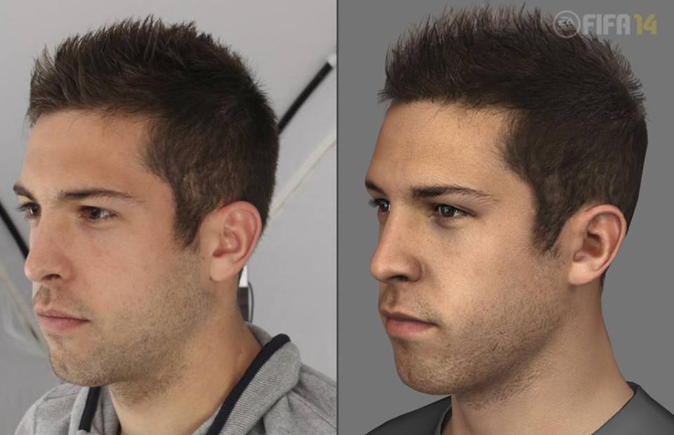 Jordi Alba next-gen 3D head scan