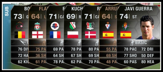 FUT 14 TOTW 14 Subs