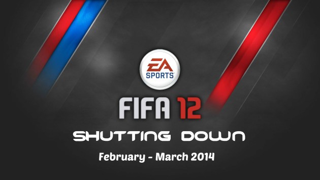 FIFA 12 Shutting Down