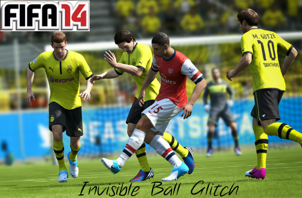 FIFA 14 Invisible Ball Glitch