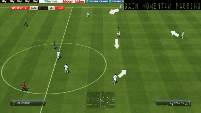 FIFA 14 Passing Momentum