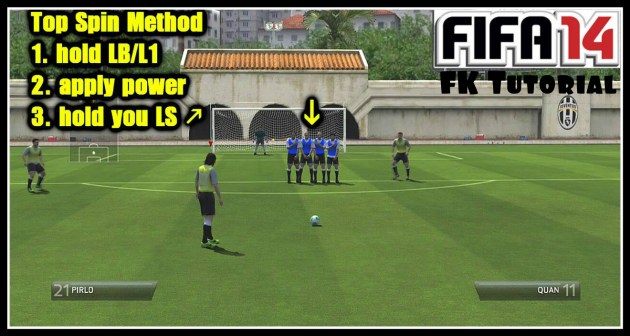 Free Kick Tutorial FIFA 14