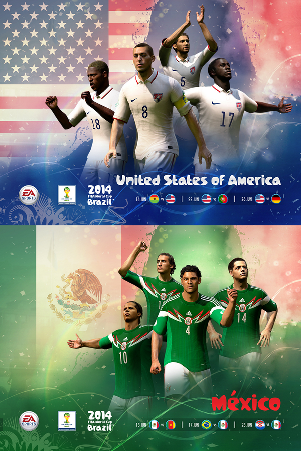 2014 FIFA World Cup Brazil Game North America
