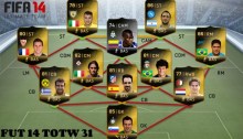 FUT 14 TOTW 31