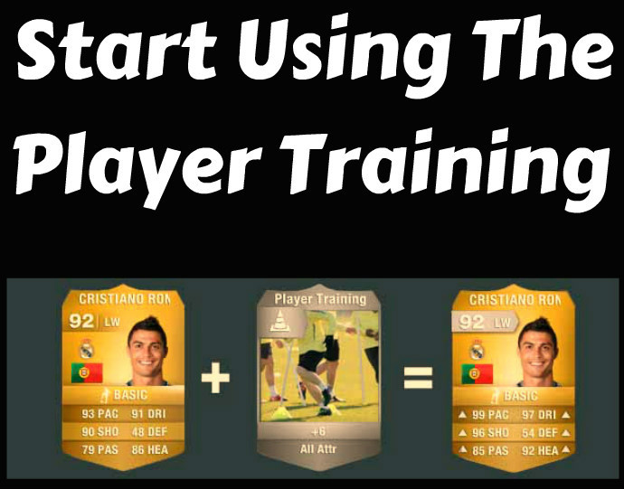 FIFA 14 Player Training