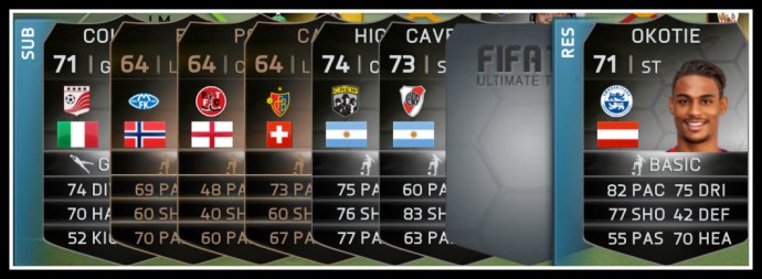 FUT 14 TOTW 36 Subs