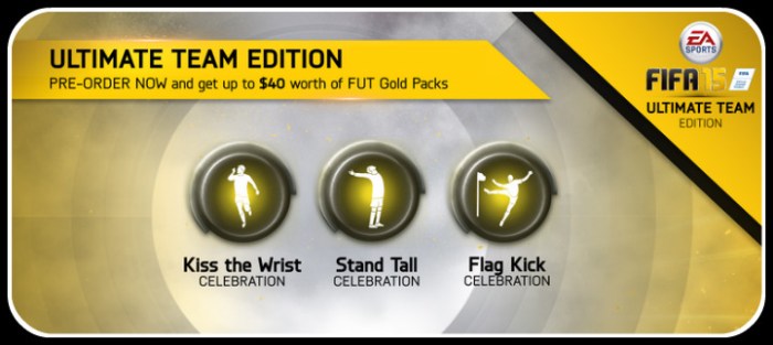 FUT 15 Celebrations