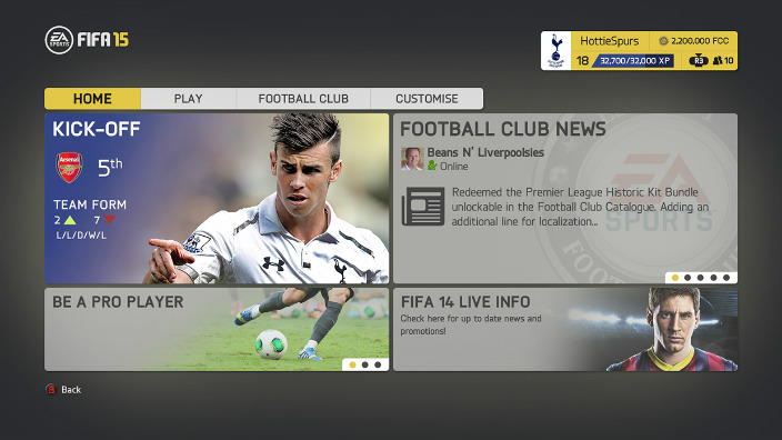 FIFA 15 Screen 5