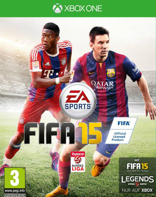 David Alaba FIFA 15 Cover