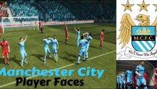 Man City Player Faces