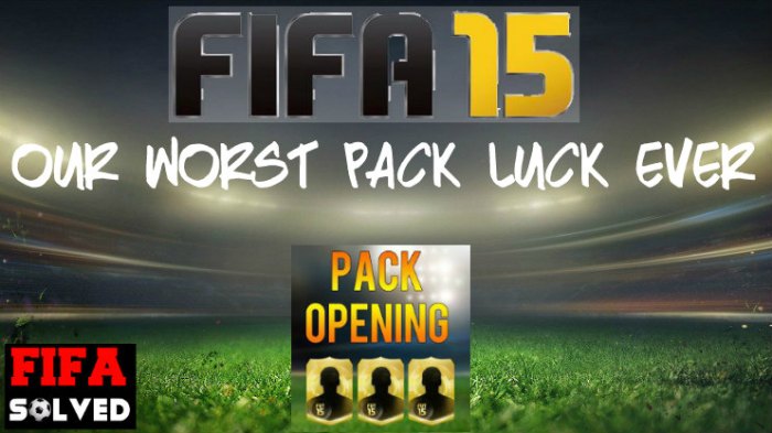 Our 1st FIFA 15 Pack Opening