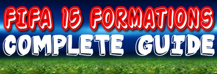 FIFA 15 Formations Guide
