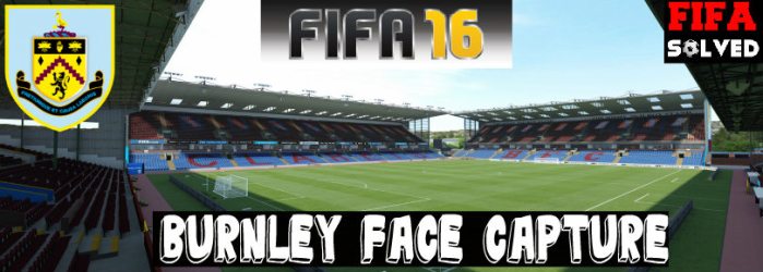 FIFA 16 Burnley Face Capture