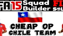 FIFA 15 Squad Builder Cheap Chile Team
