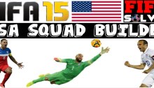 FIFA 15 Cheap USA Squad Builder