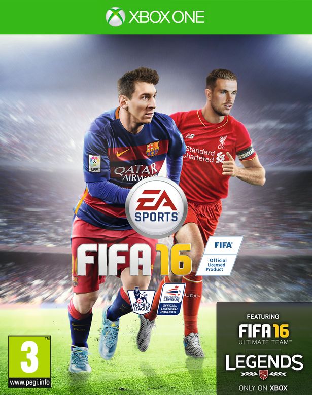FIFA 16 UK Cover