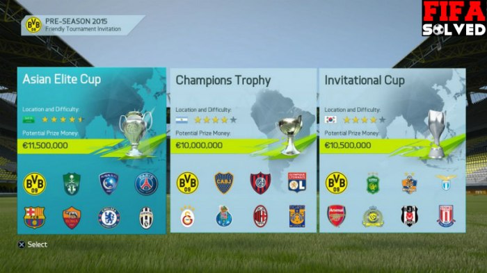 FIFA 16 Pre-Season