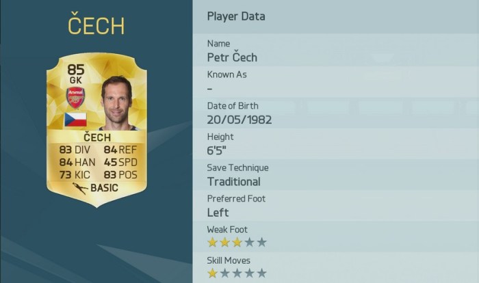 Petr Cech FUT 16