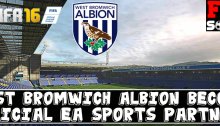 West Brom EA Sports Partner FIFA 16