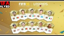 FIFA 16 Legend Ratings