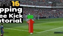 FIFA 16 Dipping Free Kick Tutorial