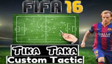 FIFA 16 Tika Taka Custom Tactic