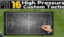FIFA 16 High Pressure Custom Tactic
