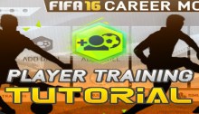 FIFA 16 Player Training Tutorial