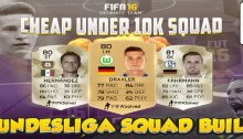 FIFA 16 10K Bundesliga Squad Builder