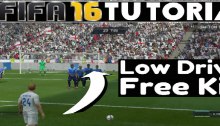 FIFA 16 Low Free Kick Tutorial