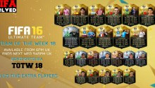 FUT 16 TOTW 18